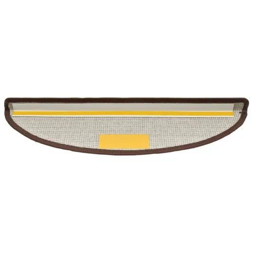 Prostirke za stepenice 15 kom 56x17x3 cm boje kave, poluokrugle - smeđa s natpisom coffee 56 x 17 x 3 cm 15 Cijena