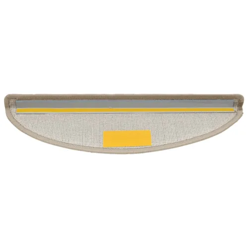 Prostirke za stepenice 15 kom 56x17x3 cm poluokrugle boje taupe - Sivo-smeđa 56 x 17 x 3 cm 15 Sivosmeđa Cijena
