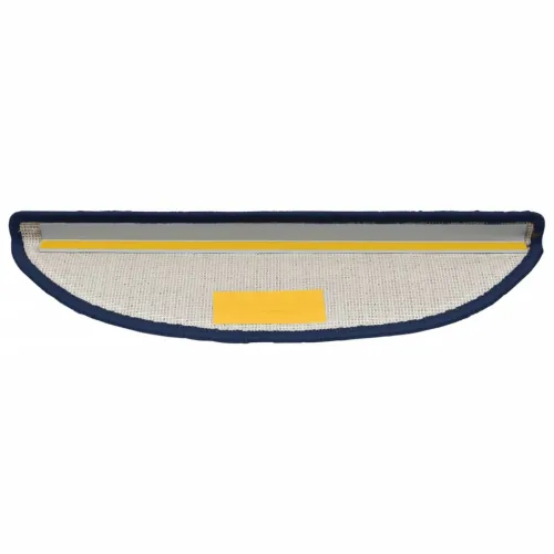 Prostirke za stepenice 15 kom 56x17x3 cm plave poluokrugle - Plava 56 x 17 x 3 cm 15 Plava Cijena