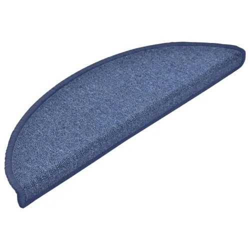Prostirke za stepenice 15 kom 56x17x3 cm plave poluokrugle - Plava 56 x 17 x 3 cm 15 Plava Cijena