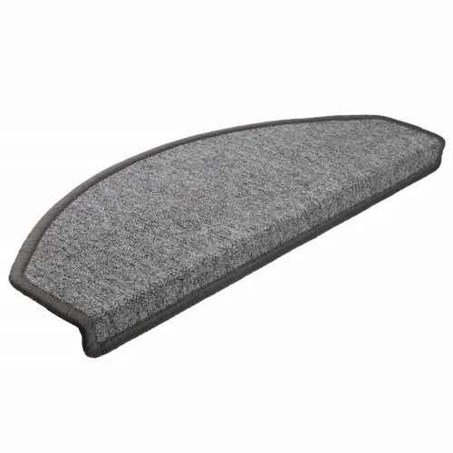 Prostirke za stepenice 15 kom 65x24x4 cm tamno sive poluokrugle velike - Tamnosiva 65 x 24 x 4 cm 15 Cijena