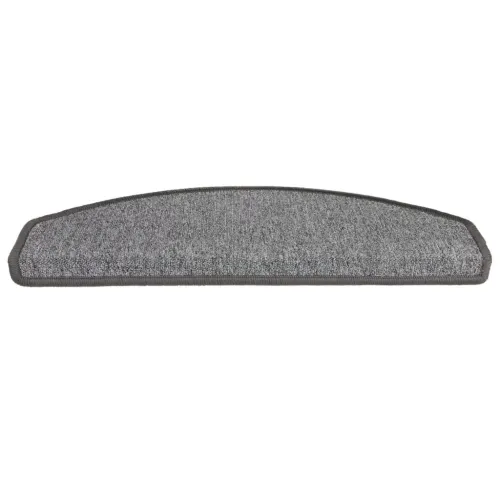Prostirke za stepenice 15 kom 65x24x4 cm tamno sive poluokrugle velike - Tamnosiva 65 x 24 x 4 cm 15 Cijena