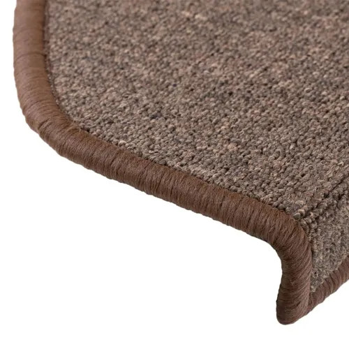Prostirke za stepenice 15 kom 65x24x4 cm boje kave, poluokrugle, velike - smeđa s natpisom coffee 65 x 24 x 4 cm 15 Cijena