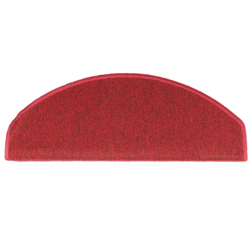 Prostirke za stepenice 15 kom 65x24x4 cm crvene poluokrugle velike - Crvena 65 x 24 x 4 cm 15 Cijena