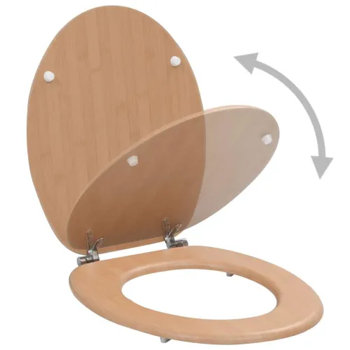Daska za wc - Toaletna daska MDF s uzorkom bambusa - 1 bambus Ne 1 Cijena