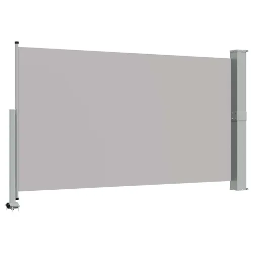 Uvlačiva bočna tenda za terasu 140 x 300 cm siva - Siva 140 x 300 cm Cijena