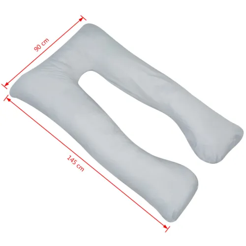 Jastuk za Trudnice 90x145 cm Sivi - Siva 90 x 145 cm 1 Cijena