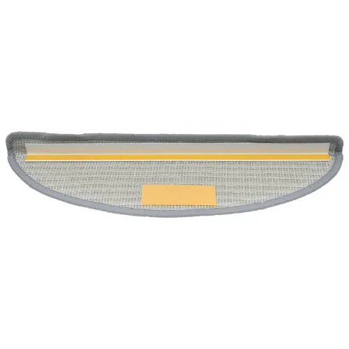 Prostirke za stepenice 15 kom 56x17x3 cm sive poluokrugle - Siva 56 x 17 x 3 cm 15 Cijena