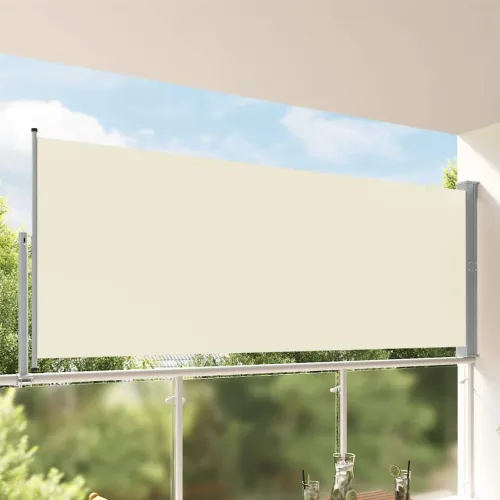 Uvlačiva bočna tenda za terasu 140 x 300 cm krem - Krema 140 x 300 cm 1 Krema Cijena