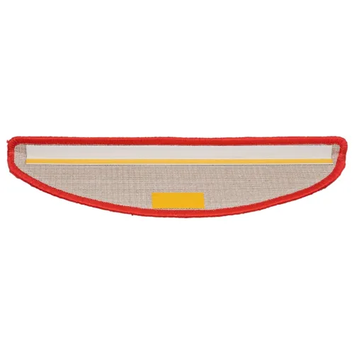 Prostirke za stepenice 15 kom 56x17x3 cm crvene poluokrugle - Crvena 56 x 17 x 3 cm 15 Cijena
