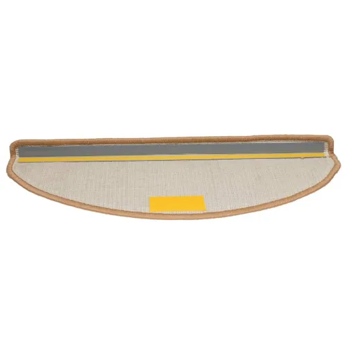 Prostirke za stepenice 15 kom 65x21x4 cm bež poluokrugle velike - Bež 65 x 21 x 4 cm 15 Cijena