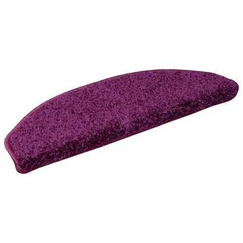 Prostirke za stepenice 15 kom 65x21x4 cm ljubičaste poluokrugle velike - Ljubičasta 65 x 21 x 4 cm 15 Cijena