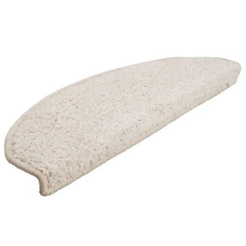 Prostirke za stepenice 15 kom 65x21x4 cm Bijele poluokrugle velike - Bijela 65 x 21 x 4 cm 15 Bijela Cijena