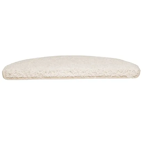 Prostirke za stepenice 15 kom 65x21x4 cm Bijele poluokrugle velike - Bijela 65 x 21 x 4 cm 15 Bijela Cijena