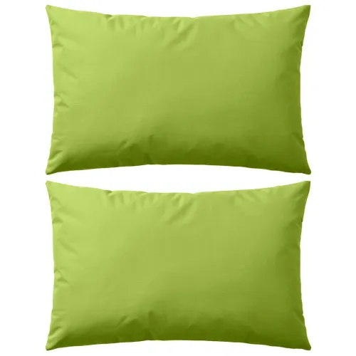 Vrtni jastuci 2 kom 60 x 40 cm zeleni - Jabukova zelena 60 x 40 cm 2 Cijena