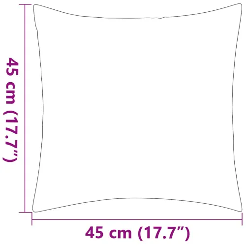 Vrtni jastuci 2 kom 45 x 45 cm sivi - Siva 45 x 45 cm 2 Cijena