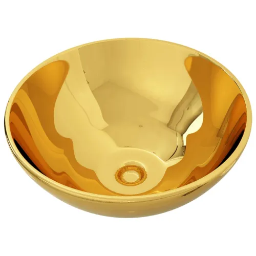Lavabo - Umivaonik 32,5 x 14 cm keramički zlatni - Zlatno 32.5 x 14 cm Cijena