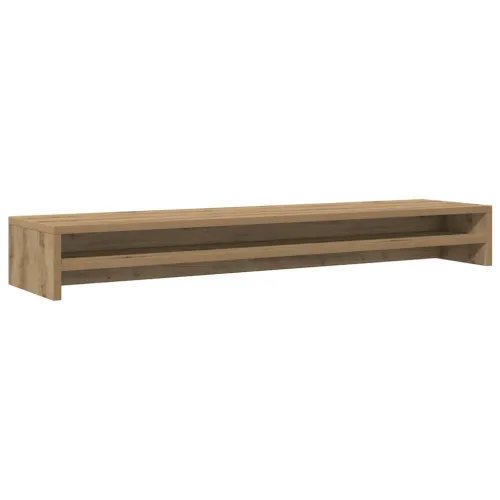 Stalak za monitor Artisan hrast 100x24x13 cm Konstruirano drvo - hrast artisan 1 Hrast artisan Cijena