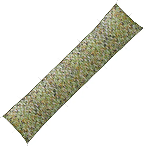 Kamuflažna mreža s torbom za pohranu 1,5 x 10 m - Zelena 150 x 1000 cm Cijena