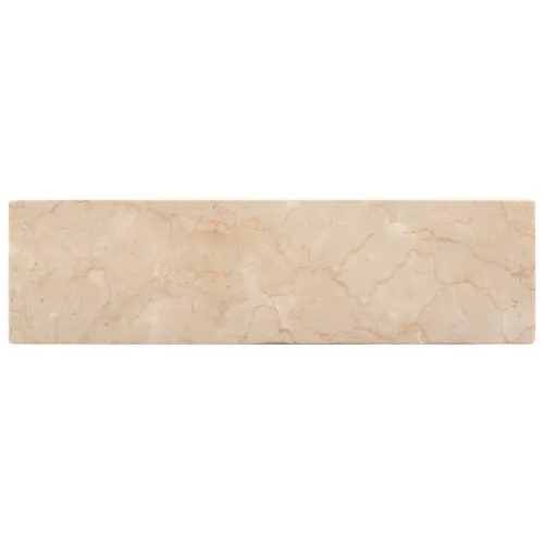 Lavabo - Umivaonik 45 x 30 x 12 cm mramorni visoki sjaj krem - Krema Cijena