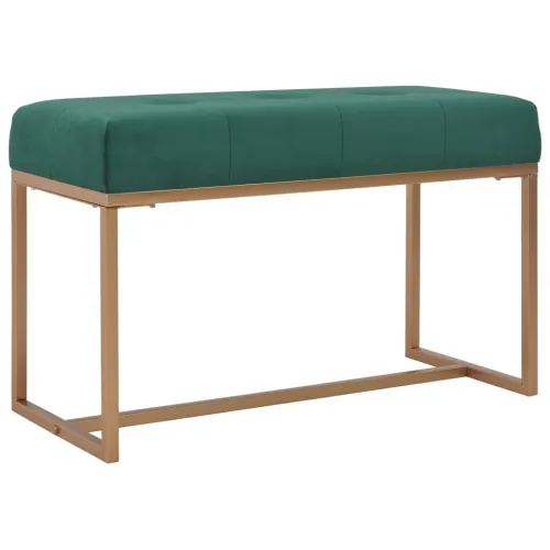 Klupa 80 cm zelena baršunasta - Zelena 80 cm Cijena