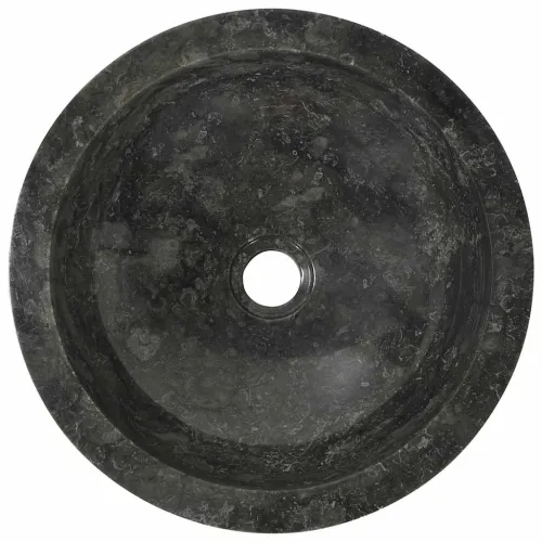 Lavabo - Umivaonik 40 x 12 cm mramorni crni - Crna Cijena