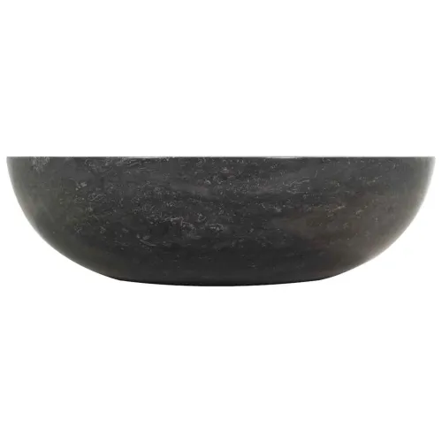 Lavabo - Umivaonik 40 x 12 cm mramorni crni - Crna Cijena