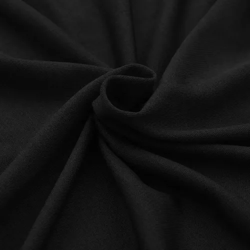 Rastezljiva Navlaka za Stol 2 kom 120x60,5x74 cm Crna - Crna 120 x 60.5 x 74 cm 2 Crna Cijena