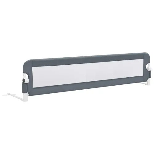 Sigurnosna ogradica za dječji krevet siva 180 x 42 cm poliester - Siva 180 x 42 cm 1 Cijena