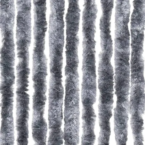 Zavjesa protiv muha - Zastor protiv insekata srebrni 90 x 220 cm šenil - Srebrno 90 x 220 cm Cijena