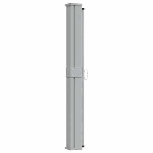 Uvlačiva bočna tenda za terasu 140 x 300 cm crna - Crna 140 x 300 cm Cijena