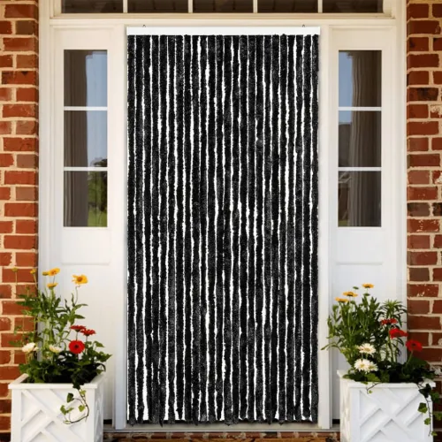 Zavjesa protiv muha - Zastor protiv insekata antracit 100 x 220 cm šenil - Antracit 100 x 220 cm Cijena