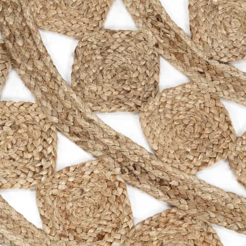 Ručno rađeni pleteni tepih od jute 120 cm - 120 cm Cijena