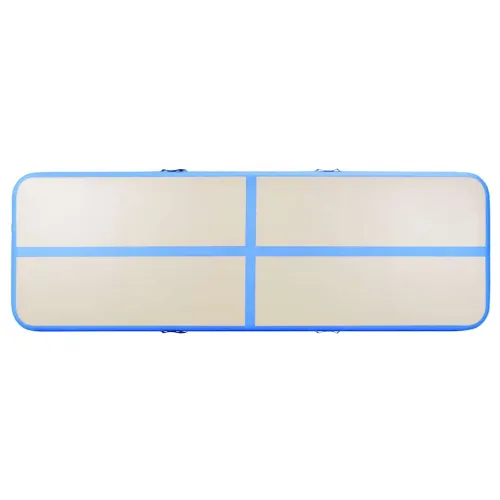 Strunjača na napuhavanje s crpkom 300 x 100 x 10 cm PVC plava - Plava 300 x 100 x 10 cm Cijena