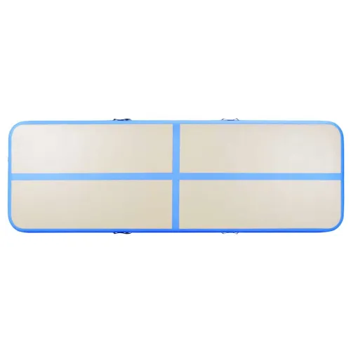 Strunjača na napuhavanje s crpkom 400 x 100 x 10 cm PVC plava - Plava 400 x 100 x 10 cm Cijena