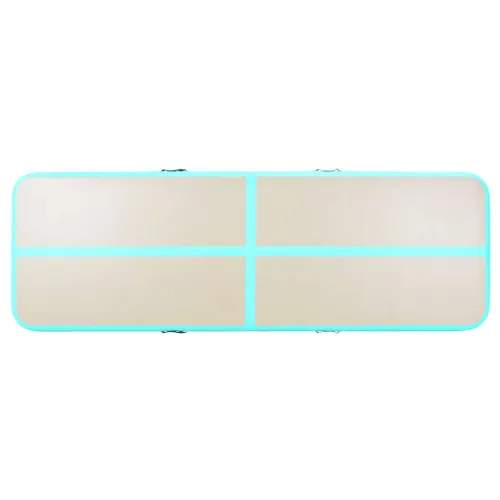 Strunjača na napuhavanje s crpkom 400 x 100 x 10 cm PVC zelena - Zelena 400 x 100 x 10 cm Cijena
