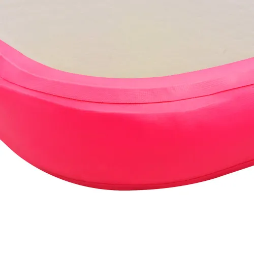 Strunjača na napuhavanje s crpkom 500 x 100 x 10 cm PVC roza - Ružičasta 500 x 100 x 10 cm Cijena