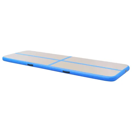 Strunjača na napuhavanje s crpkom 500 x 100 x 10 cm PVC plava - Plava 500 x 100 x 10 cm Cijena