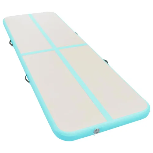Strunjača na napuhavanje s crpkom 500 x 100 x 10 cm PVC zelena - Zelena 500 x 100 x 10 cm Cijena