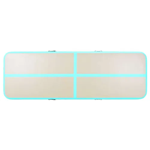 Strunjača na napuhavanje s crpkom 500 x 100 x 10 cm PVC zelena - Zelena 500 x 100 x 10 cm Cijena