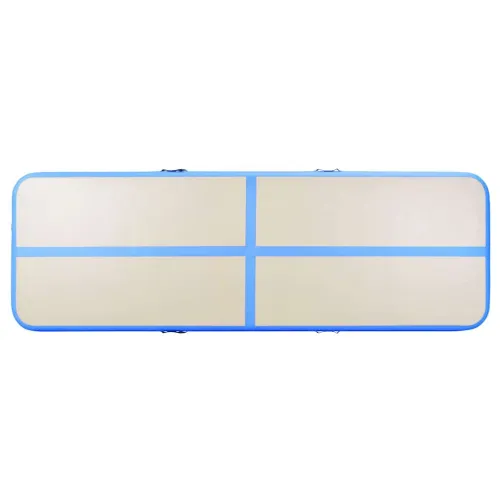 Strunjača na napuhavanje s crpkom 600 x 100 x 10 cm PVC plava - Plava 600 x 100 x 10 cm Cijena