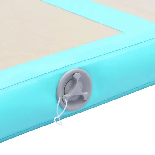 Strunjača na napuhavanje s crpkom 600 x 100 x 10 cm PVC zelena - Zelena 600 x 100 x 10 cm Cijena