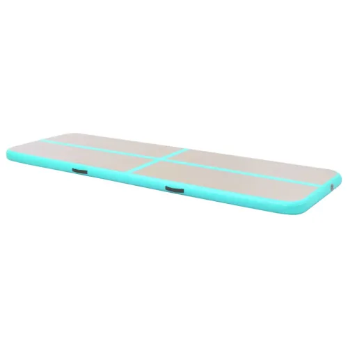 Strunjača na napuhavanje s crpkom 600 x 100 x 10 cm PVC zelena - Zelena 600 x 100 x 10 cm Cijena