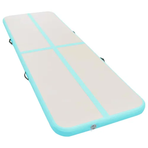 Strunjača na napuhavanje s crpkom 700 x 100 x 10 cm PVC zelena - Zelena 700 x 100 x 10 cm Cijena