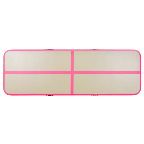 Strunjača na napuhavanje s crpkom 800 x 100 x 10 cm PVC roza - Ružičasta 800 x 100 x 10 cm Cijena