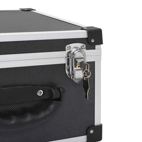 Kutija za 40 CD-ova aluminijska ABS crna - Crna 40 1 Cijena