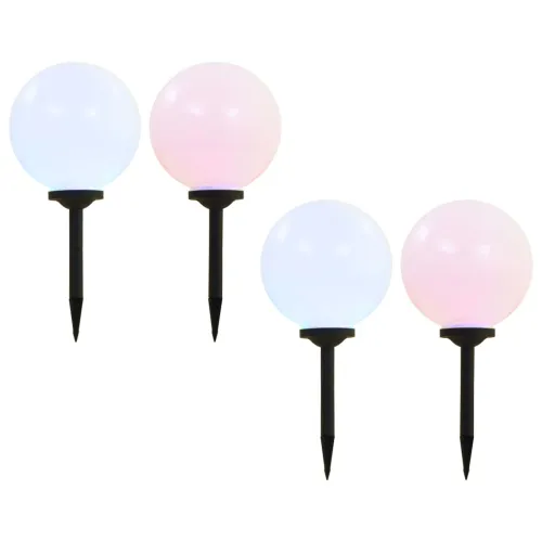 Vanjske solarne svjetiljke 4 kom LED kuglaste 30 cm RGB - 30 cm 4 1 30 cm Cijena