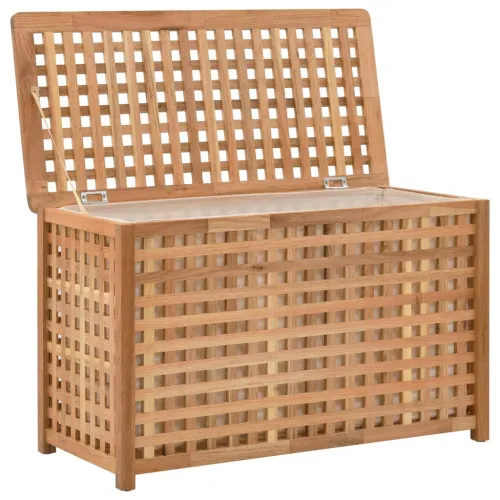 Škrinja za rublje od masivne orahovine 77,5 x 37,5 x 46,5 cm - 77.5 x 37.5 x 46.5 cm Cijena