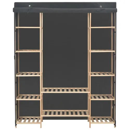 Ormar od tkanine sivi 135 x 40 x 170 cm - Siva 1 1 Siva Cijena