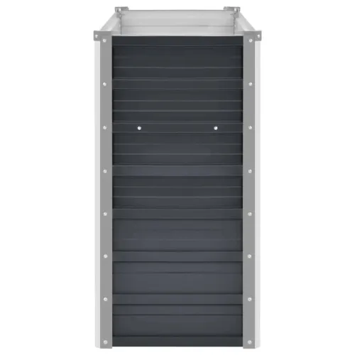 Povišena gredica - Vrtna gredica antracit 160x40x77 cm pocinčani čelik - 160 x 40 x 77 cm Cijena